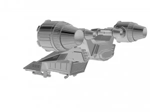 Starfighter concept 3D Model