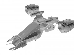 Starfighter concept 3D 모델