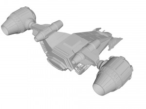 Starfighter concept 3D 모델
