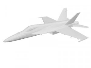 Military aircraft concept 3D Model