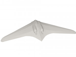 Military Plane concept 3D Model
