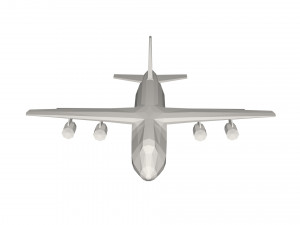 Military Plane concept Model 3D