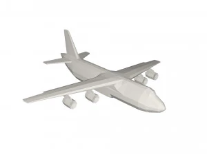 Military Plane concept 3D Model