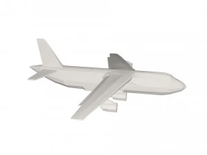 Military Plane concept 3D Model
