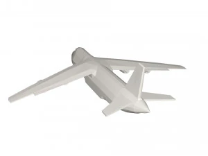 Military Plane concept 3D Model