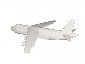 Military Plane concept 3D Model