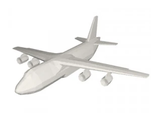 Military Plane concept 3D Model