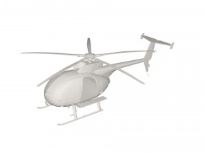Military Helicopter concept 3Dモデル
