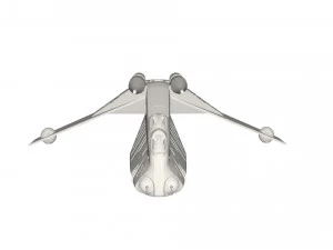 Spaceship concept 3D Model