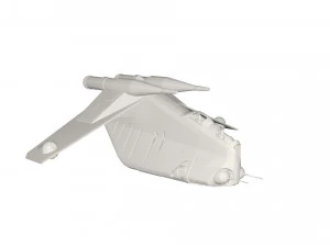 Spaceship concept 3D Model