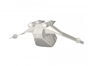 Spaceship concept Model 3D