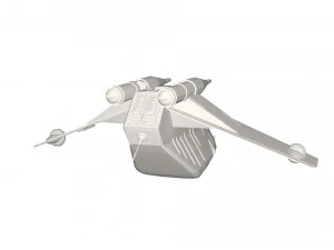 Spaceship concept 3D Model