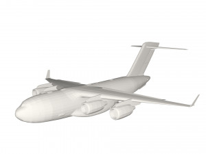 Military Plane concept 3D Model