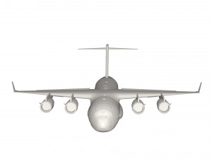 Military Plane concept Modello 3D