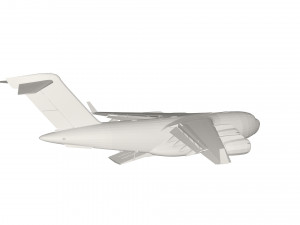 Military Plane concept Modello 3D