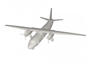 Military Plane concept Modèle 3D