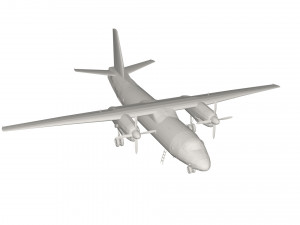 Military Plane concept 3D Model