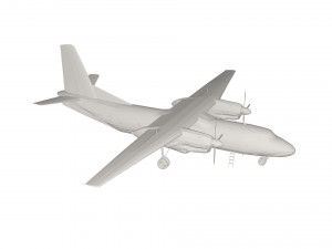 Military Plane concept 3D Model