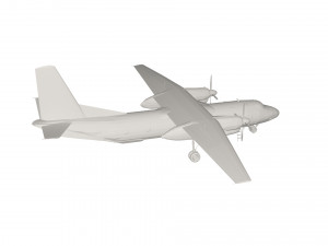 Military Plane concept 3D Model