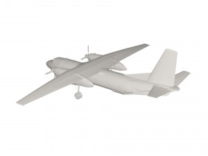 Military Plane concept 3D Model