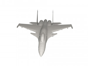 Military Plane concept 3D 모델