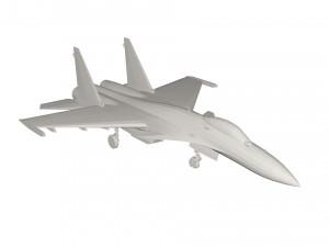 Military Plane concept 3D 모델