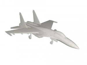 Military Plane concept 3D Model