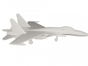 Military Plane concept 3D 모델