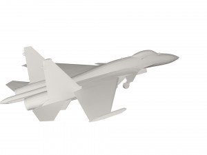 Military Plane concept 3D 모델