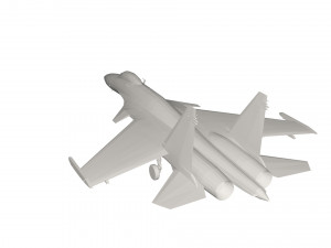Military Plane concept 3D 모델