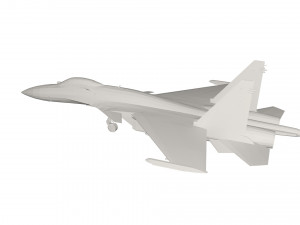 Military Plane concept 3D 모델