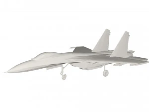 Military Plane concept 3D Model