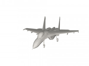 Military Plane concept 3D Model