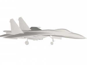 Military Plane concept 3D Model