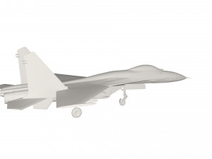 Military Plane concept 3D Model