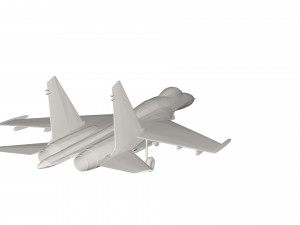 Military Plane concept 3D Model