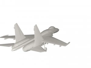 Military Plane concept 3D Model