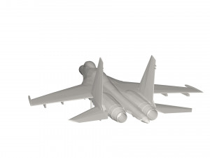Military Plane concept 3D Model