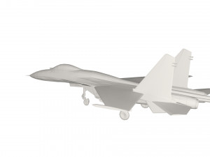 Military Plane concept 3D Model