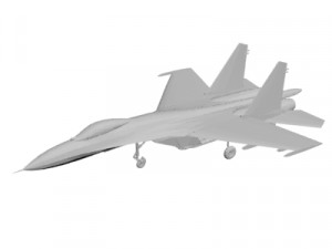 Military Plane concept 3D Model
