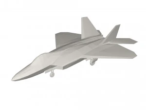 軍用機のコンセプト 3Dモデル