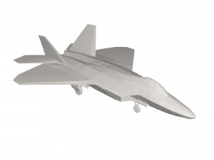 Military Plane concept 3D Model