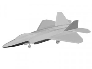 Military Plane concept 3D Model