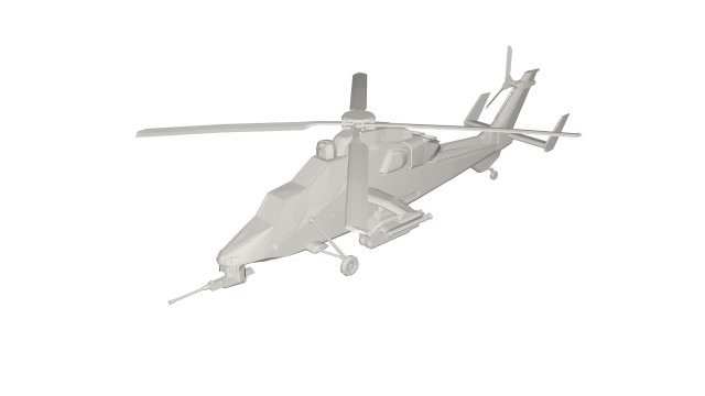 Military Helicopter concept Modelo 3D .c4d .max .obj .3ds .fbx .stl .blend 