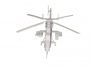 Military Helicopter concept Modelo 3D