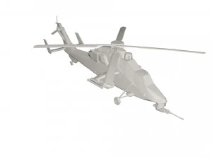 Military Helicopter concept 3D Model