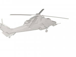 Military Helicopter concept Modelo 3D