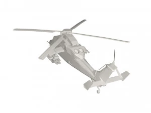 Military Helicopter concept 3D Model