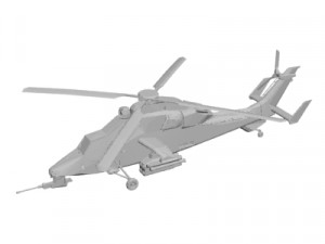 Military Helicopter concept Modelo 3D