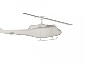 Military Helicopter concept 3D Model